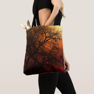 Tote Bag Arbre d'hiver Silhouette