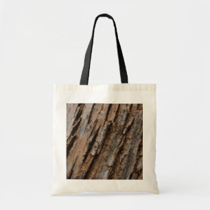 Tote Bag Arbre écorce I Abstrait naturel texturé