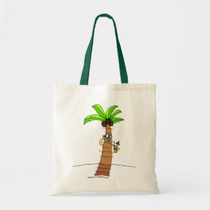 Tote Bag Arbre et boisson tropicaux de Fourre-tout