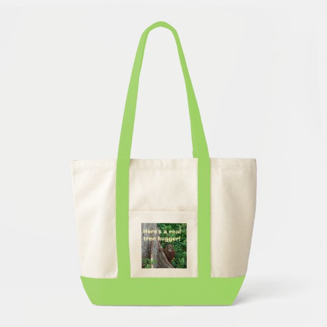 Tote Bag Arbre Hugger fourre-tout réutilisable (Devant)