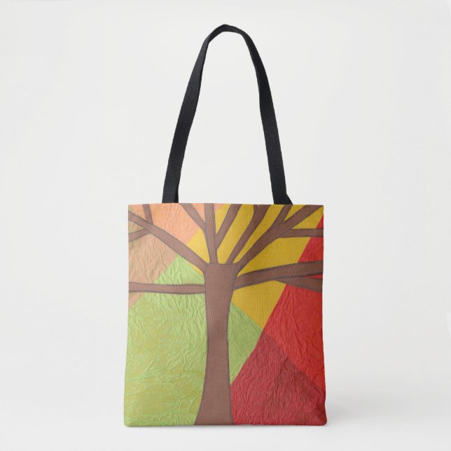Tote Bag Arbre saisonnier (Devant)