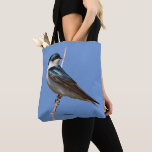 Tote Bag Arbre Swallow Songbird Stand Guard
