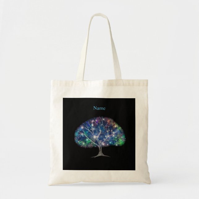 Tote Bag Arbre tourbillonnant Thunder_Cove (Devant)