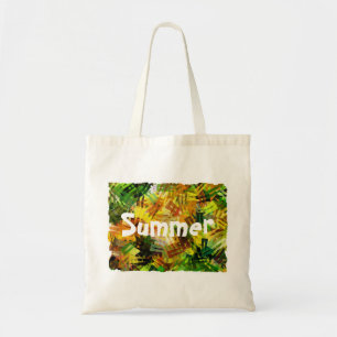 TOTE BAG ARBRES D'ÉTÉ ABSTRAITS
