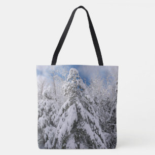 Tote Bag Arbres neigeux