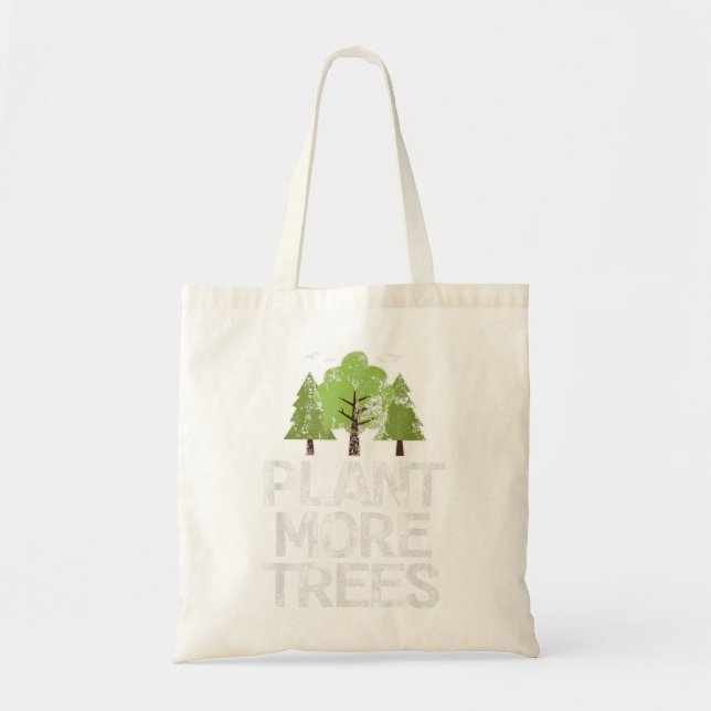 Tote Bag Arbres plantes Arbres Hugger Jour des terres Arbor (Devant)