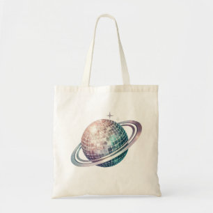 Tote Bag Arc à bille en disco rose
