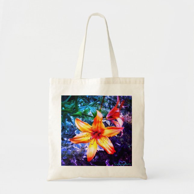 TOTE BAG ARC-EN-CIEL FOURRE-TOUT DE DAYLILLY (Devant)