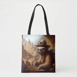Tote Bag Archéologue Sloth