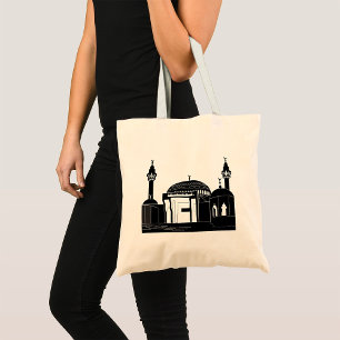 Tote Bag Architecture de mosquée minimaliste en ligne