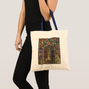 Tote Bag Architecture vintage, Fenêtre en verre tendu de l'