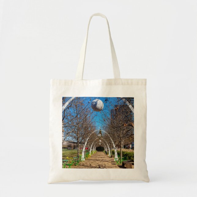 Tote Bag Arcs de Noël de Dallas (Devant)