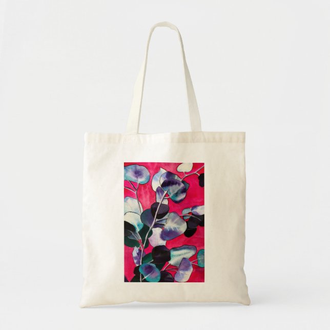 Tote Bag Ardoise feuille gomme (Devant)