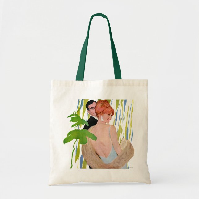 Tote Bag Argent sur son esprit (Devant)