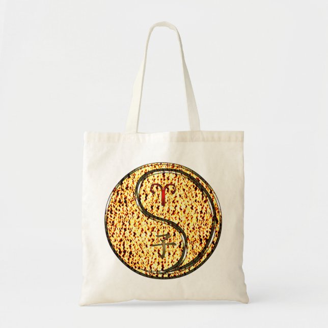 Tote Bag Aries & Fire Rat (Devant)