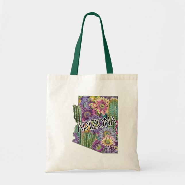 Tote Bag Arizona Cactus (Devant)