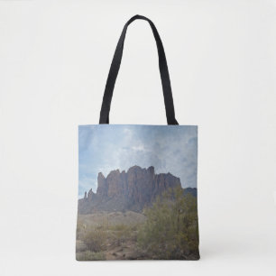 Tote Bag Arizona Superstition Mountain Photo Sud-ouest