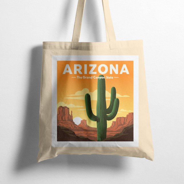 Tote Bag Arizona vintage (Créateur téléchargé)