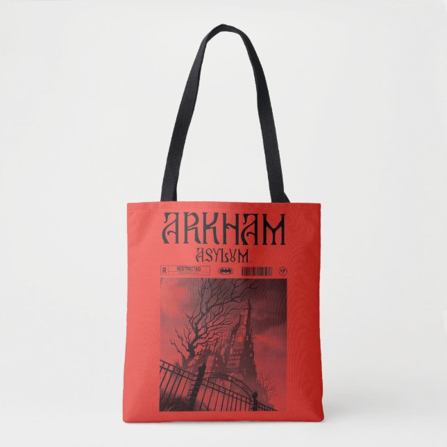 Tote Bag Arkham Asylum : Restreint (Devant)