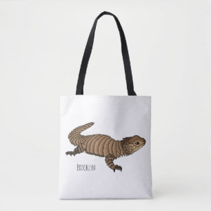 Tote Bag Armadillo girdled lizard