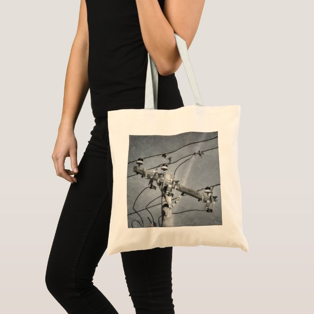 Tote Bag Arme de croisement du pôle d'alimentation (Devant (produit))