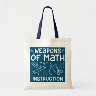 Tote Bag Armes D'Instruction Mathématique 