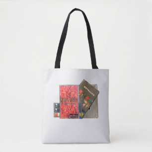 TOTE BAG ARMES N'ROSES, MÉTALLIQUE