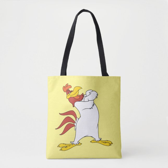 Tote Bag Armoiries de Foghorn Leghorn franchies (Devant)