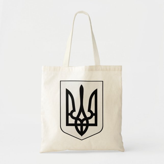 Tote Bag Armoiries de l'Ukraine (Devant)