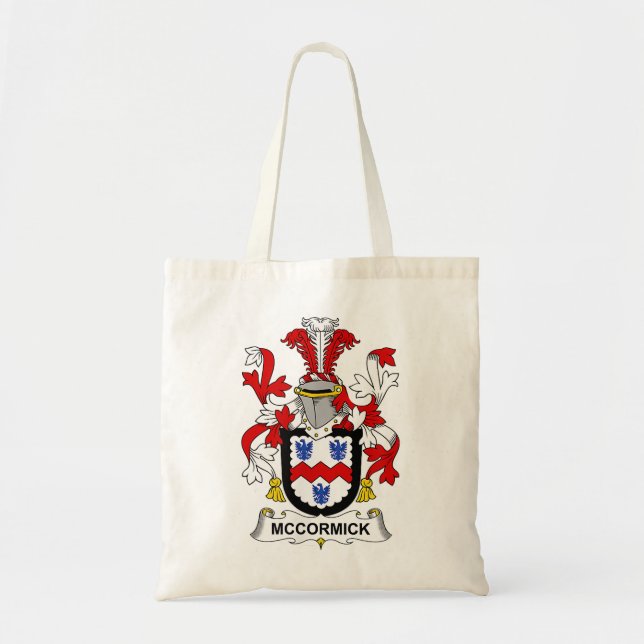Tote Bag Armoiries de McDonough Famille Crest (Devant)