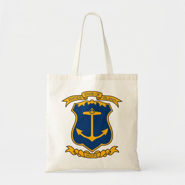 Tote Bag Armoiries de Rhode Island (Devant)