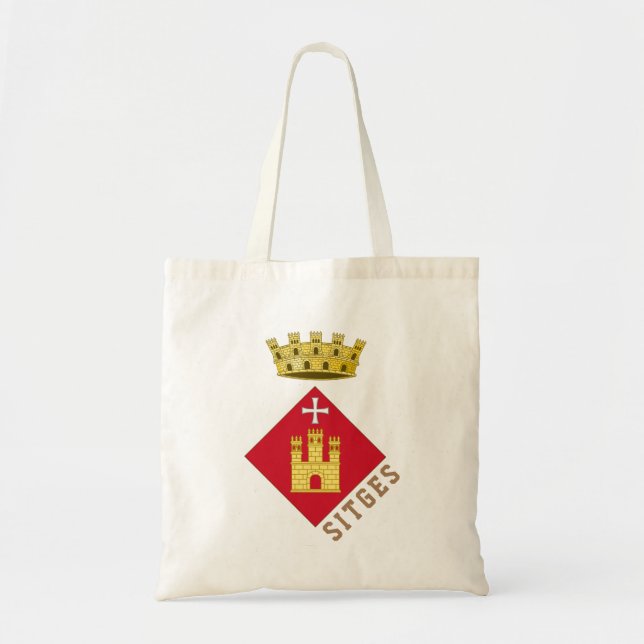 Tote Bag armoiries de Sitges, Catalogne (ESP) (Devant)