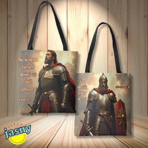 Tote Bag Armure Renaissance de Dieu / Art AI