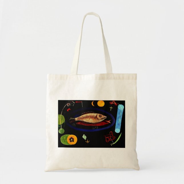 TOTE BAG AROUN DU POISSON (Devant)