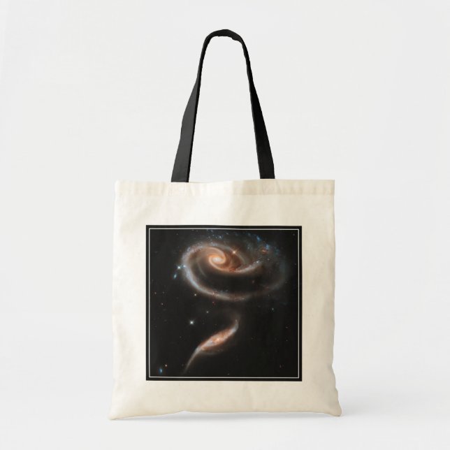 Tote Bag Arp 273 Galaxies Interagissant En Andromède. (Devant)