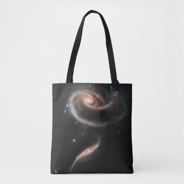 Tote Bag Arp 273 Galaxies Interagissant En Andromède. (Devant)