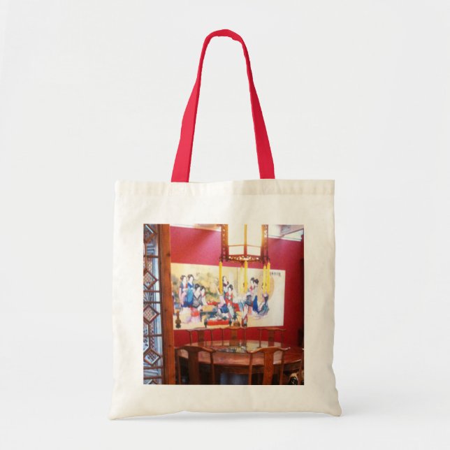 Tote Bag Arrangement chinois de restaurant (Devant)
