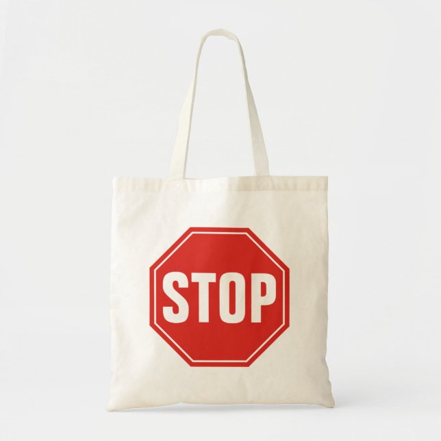 TOTE BAG ARRÊTER LE SIGNE (Devant)
