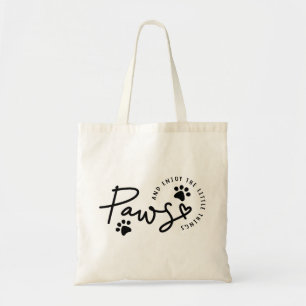 Tote Bag Arrêtez-vous et profitez des petites choses Citati