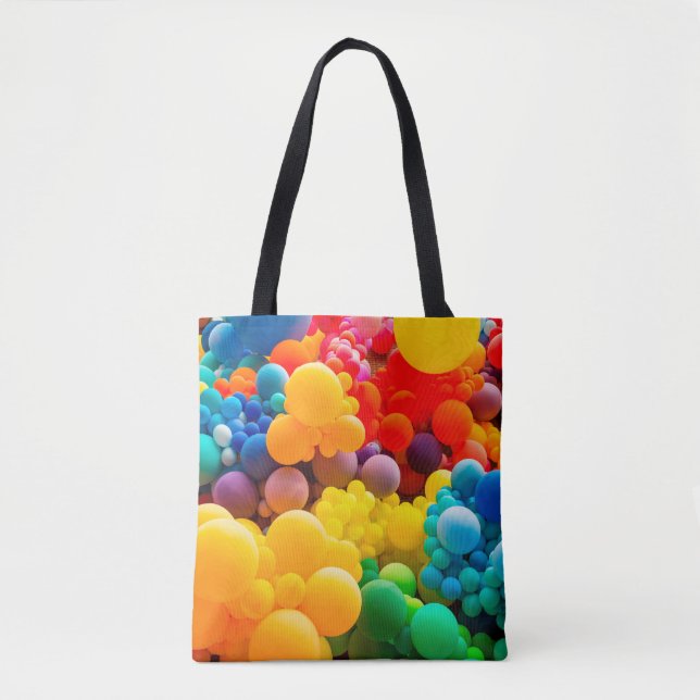 Tote Bag Arrière - plan abstrait brillant de saut de coco a (Devant)