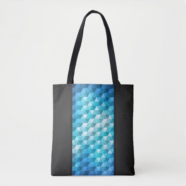 Tote Bag Arrière - plan abstrait fait en motif de mosaïque (Devant)