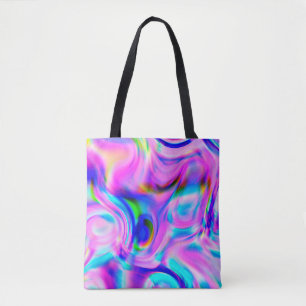 Tote Bag Arrière - plan abstrait multicolore. Motif coloré.