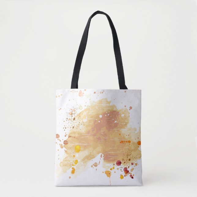 Tote Bag arrière - plan d'aquarelle (Devant)