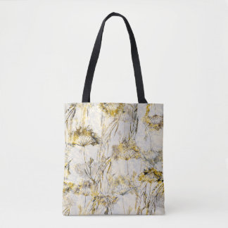 Tote Bag arrière - plan d'aquarelle Abstraite : dandelion,