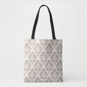 Tote Bag Arrière - plan de damassé