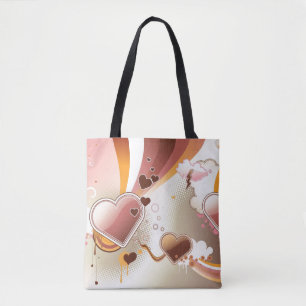 Tote Bag Arrière - plan dénommé de conception