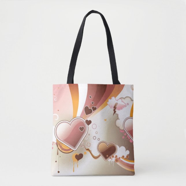 Tote Bag Arrière - plan dénommé de conception (Devant)