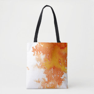 Tote Bag Arrière - plan peint à la main abstrait