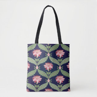 Tote Bag Arrière - plan vintage floral sans couture. Fleur 