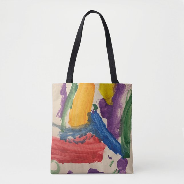 Tote Bag Art abstrait  (Devant)